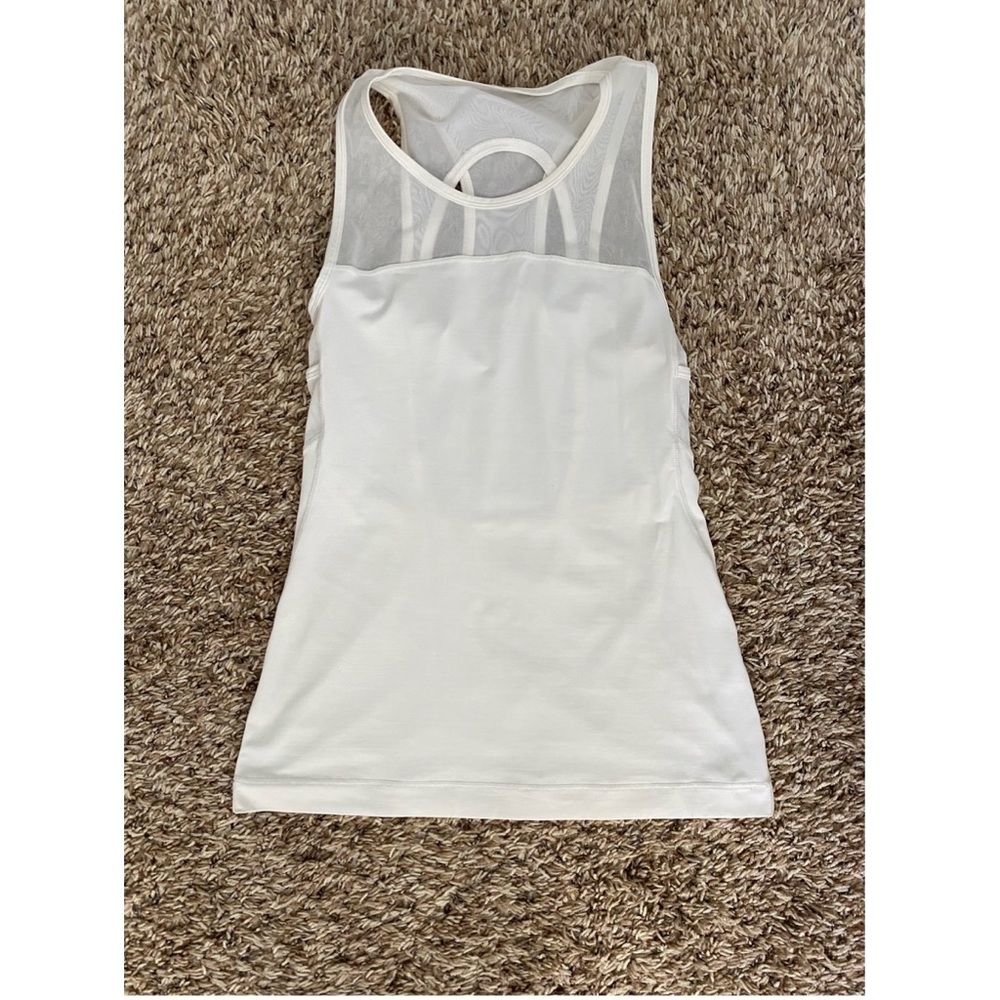 Lululemon white tank top